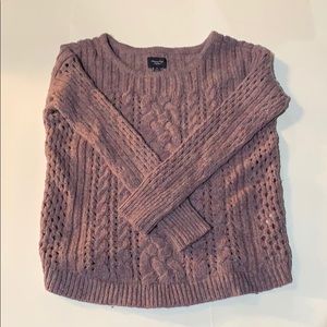 Multi blend color knit sweater